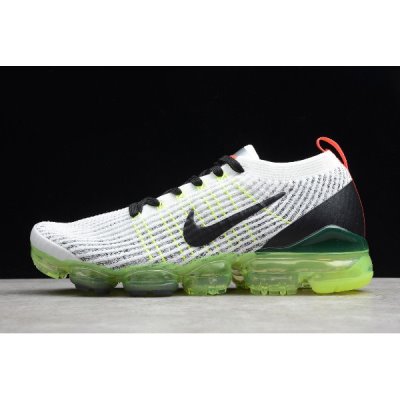 Nike Air Vapormax Flyknit 3.0 Beyaz / Siyah / Yeşil Koşu Ayakkabısı Türkiye - GA6Y4NFV